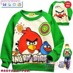 童裝批發新風尚 童衛衣、兒童抓絨長袖T恤與憤怒鳥主題童裝市場解析